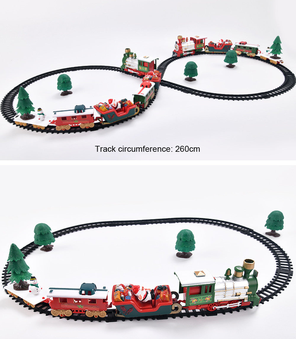 Toy Train Set with Lights and Sounds Christmas Train Set