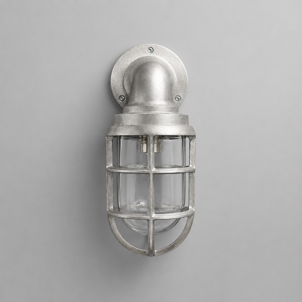 Beachamwell Raw Cast Outdoor Wall Light - 10.5 Inch