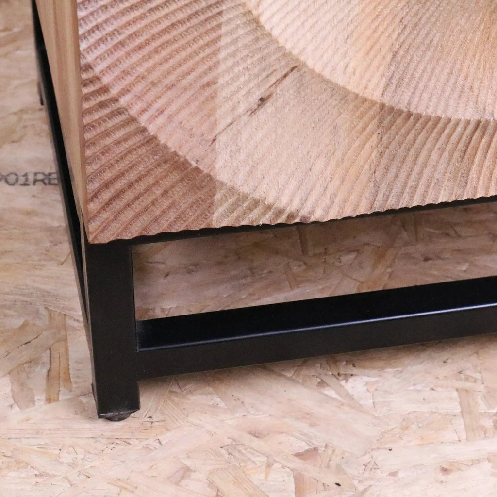 Parika Mango Wood Bedside Cabinet