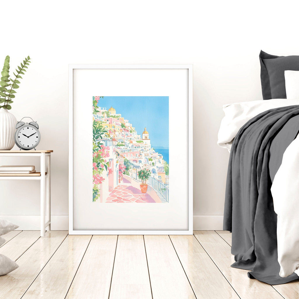 Above The Bed Wall Decor | Set of 3 Beach Decor Wall art Prints