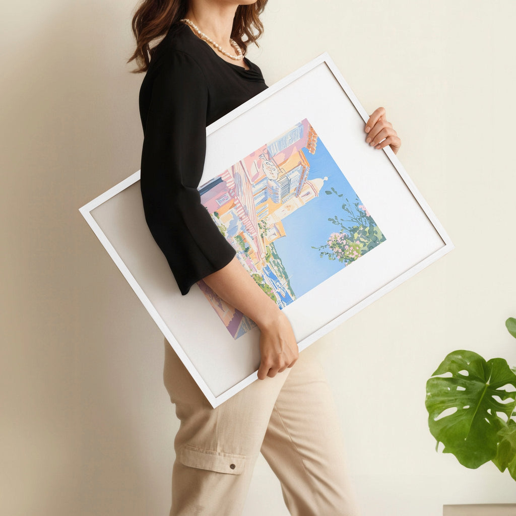 Above The Bed Wall Decor | Set of 3 Beach Decor Wall art Prints