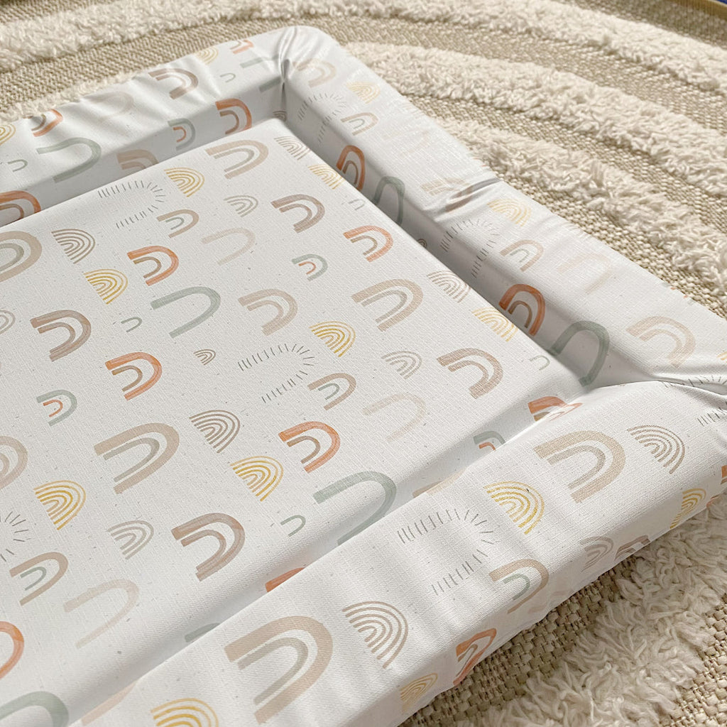 Changing Mat - Abstract Rainbow Print