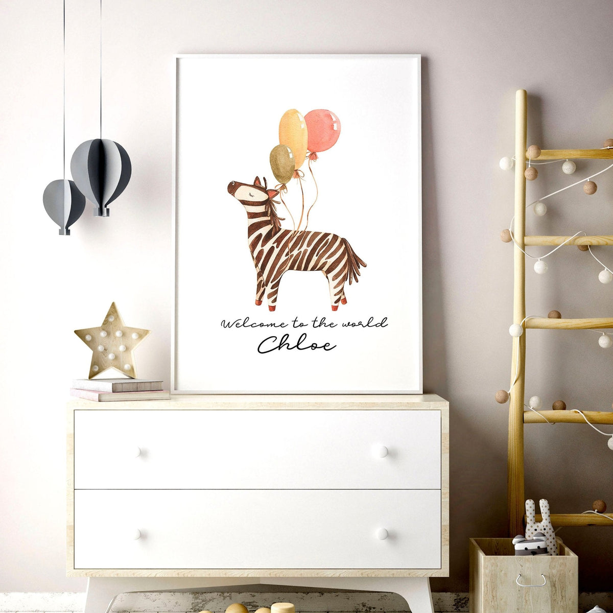 Animal theme for nursery decor