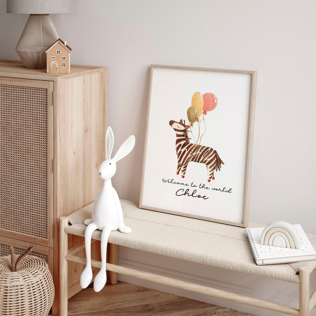 Animal theme for nursery decor