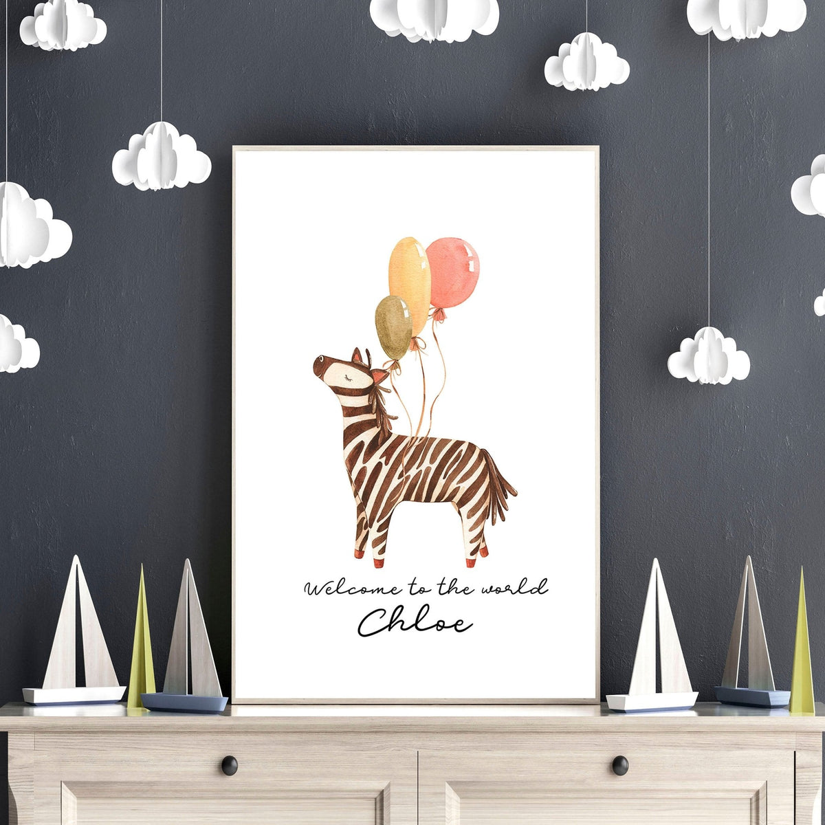 Animal theme for nursery decor