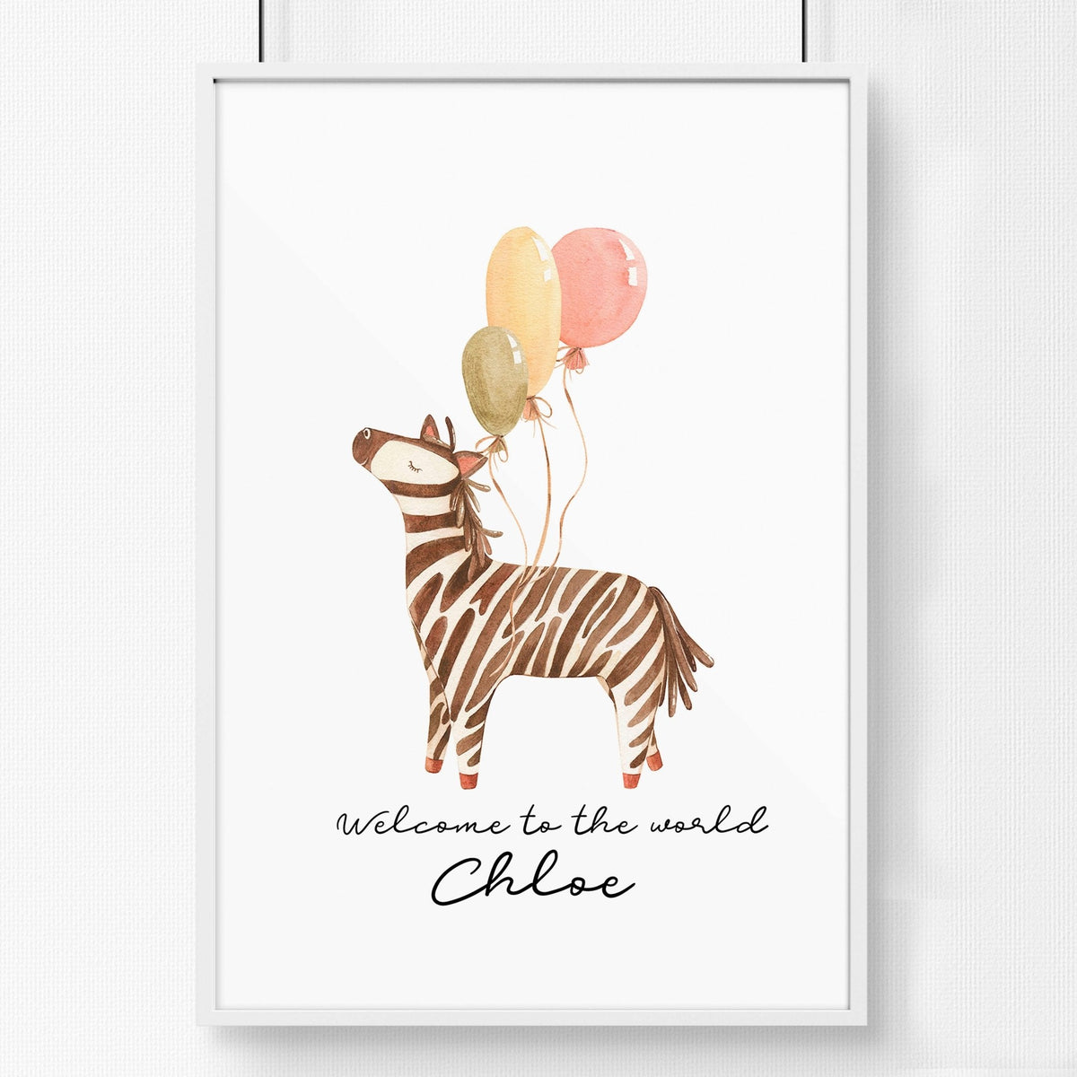 Animal theme for nursery decor