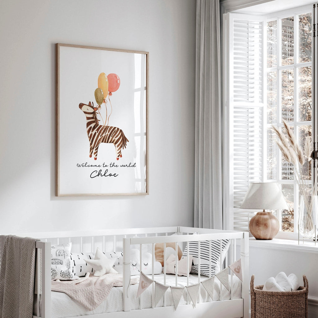 Animal theme for nursery decor