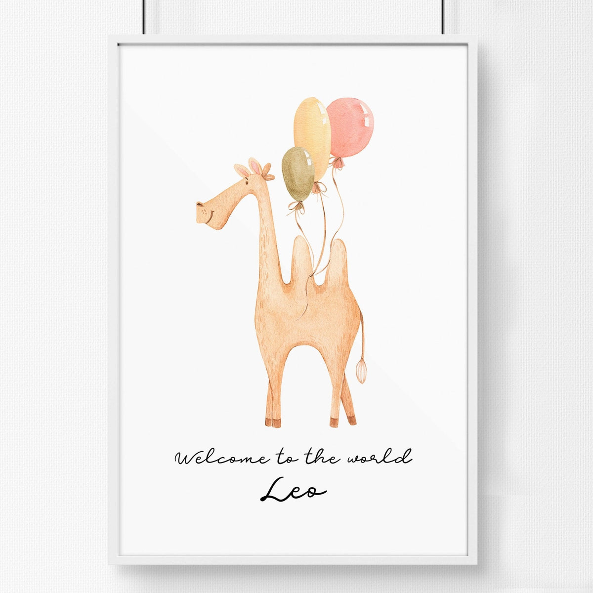 Animal prints for nursery decor