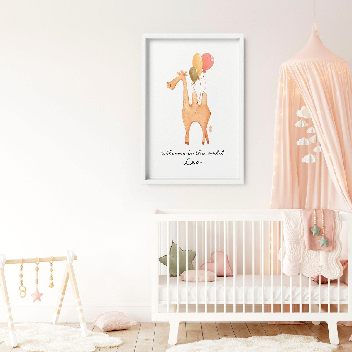 Animal prints for nursery decor