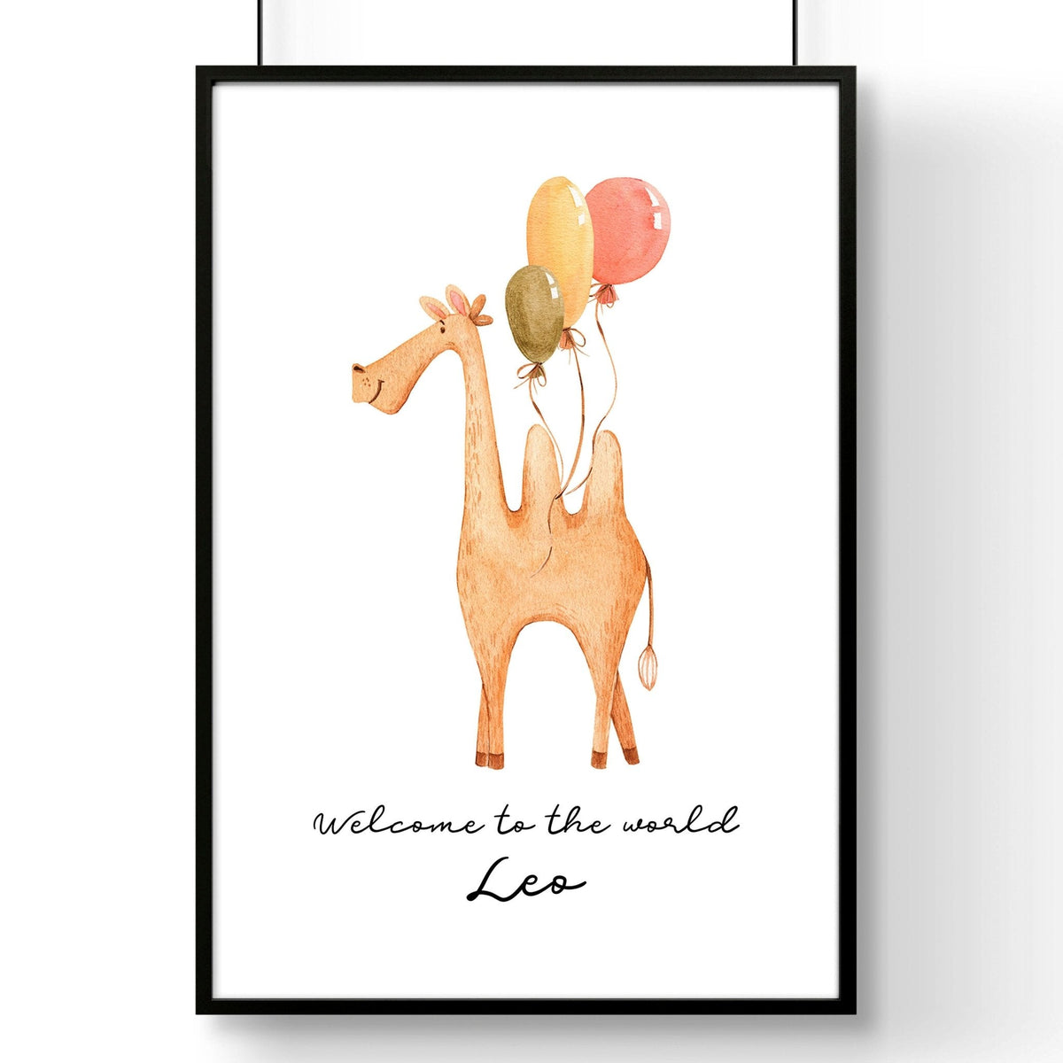 Animal prints for nursery decor