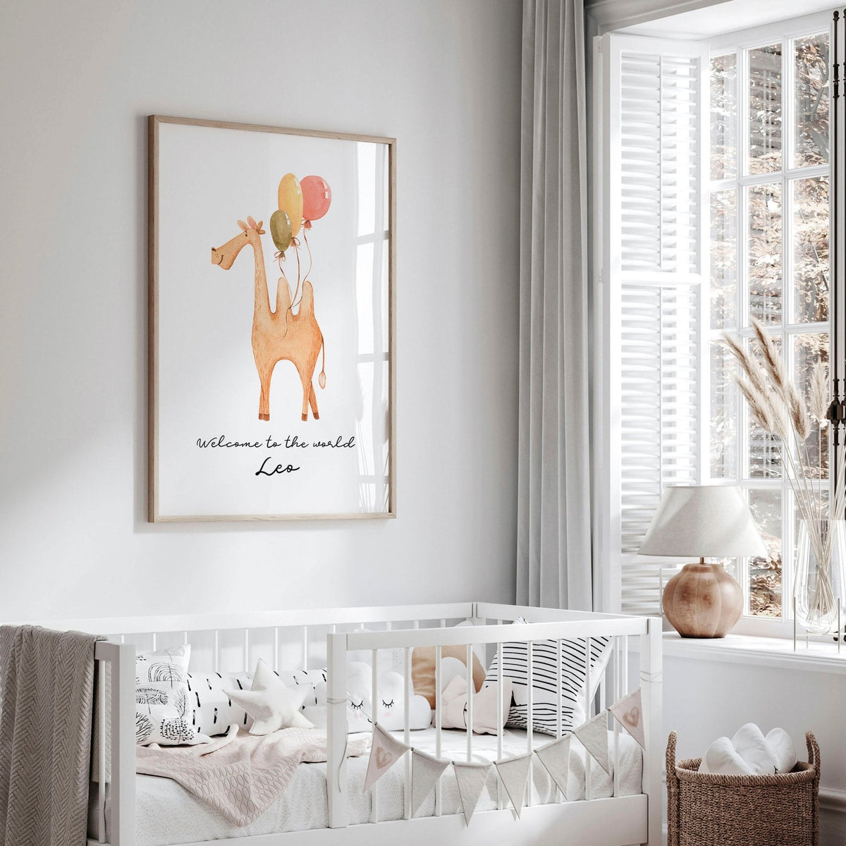 Animal prints for nursery decor