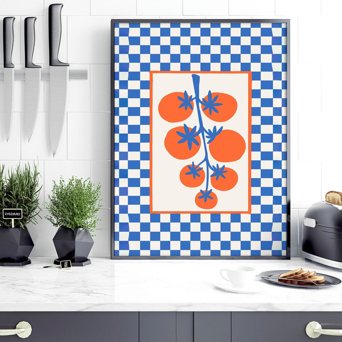 Kitchen Artwork | Set of 3 Italian Lifestyle Wall art Prints