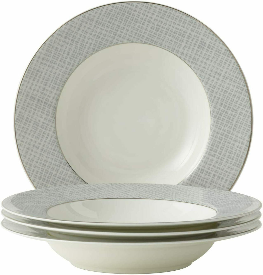 Soup Bowl Pasta Plates Set of 4