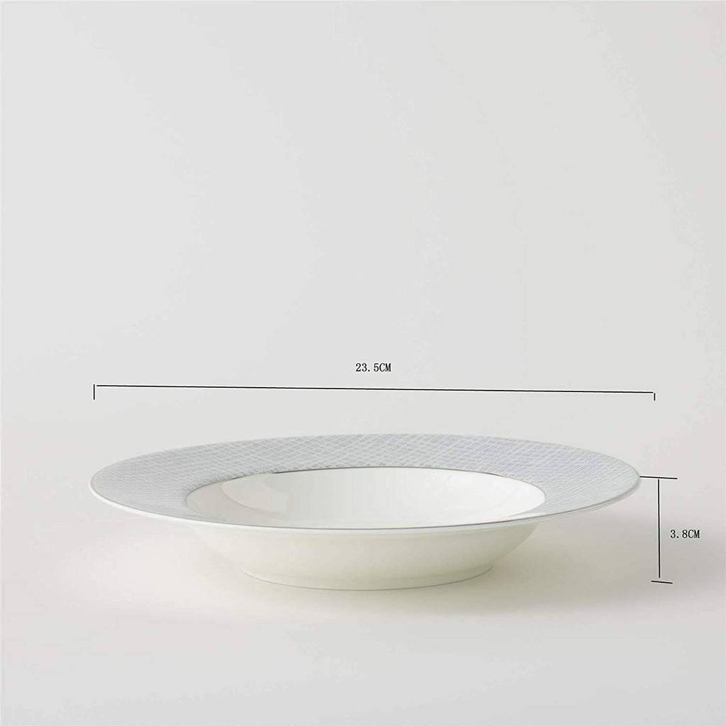 Soup Bowl Pasta Plates Set of 4