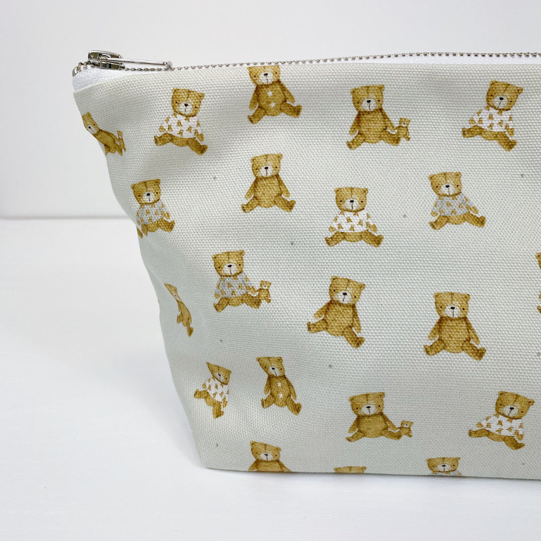 Nappy Wallet - Teddy Bear Print
